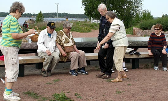 Responses from people with dementia
